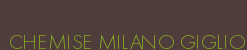 CHEMISE MILANO GIGLIO