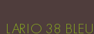LARIO 38 BLEU