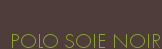 POLO SOIE NOIR