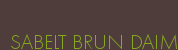SABELT BRUN DAIM