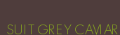 SUIT GREY CAVIAR