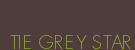 TIE GREY STAR