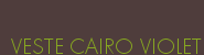 VESTE CAIRO VIOLET