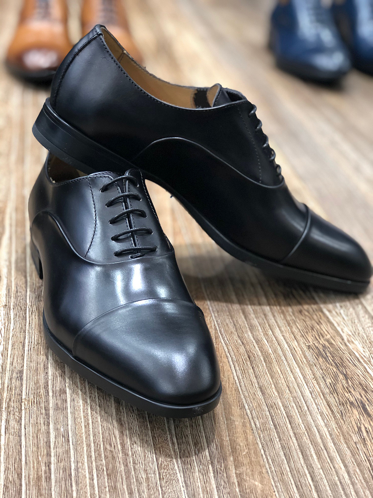 chaussure de cuir