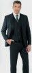 COSTUME 3 PIECES NOIR OTTOMAN
