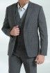 COSTUME 3 PIECES GRIS  FONCE PRINCE DE GALLE