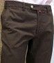PANTALON COTON DELAVE BRUN