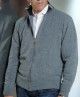 gilet4693 95 gris laine
