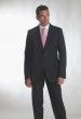 SUIT NAVY ELEGANCE STRIPE