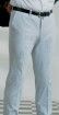 PANTALON SLIM FIT EN COTON CIEL