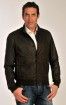 GOAT LEATHER JACKET BROWN