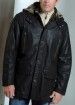 LEATHER COAT TIBERIO BROWN