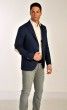 VESTE CHEVRON NAVY A COUDIERE